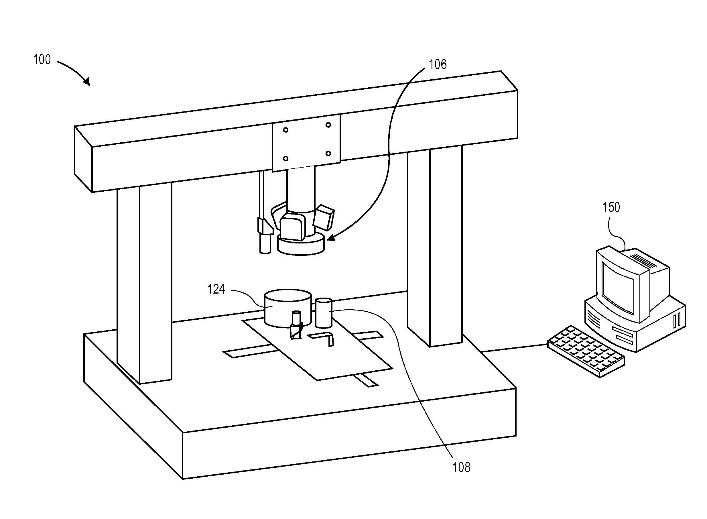 Micro device transfer system with pivot mount
