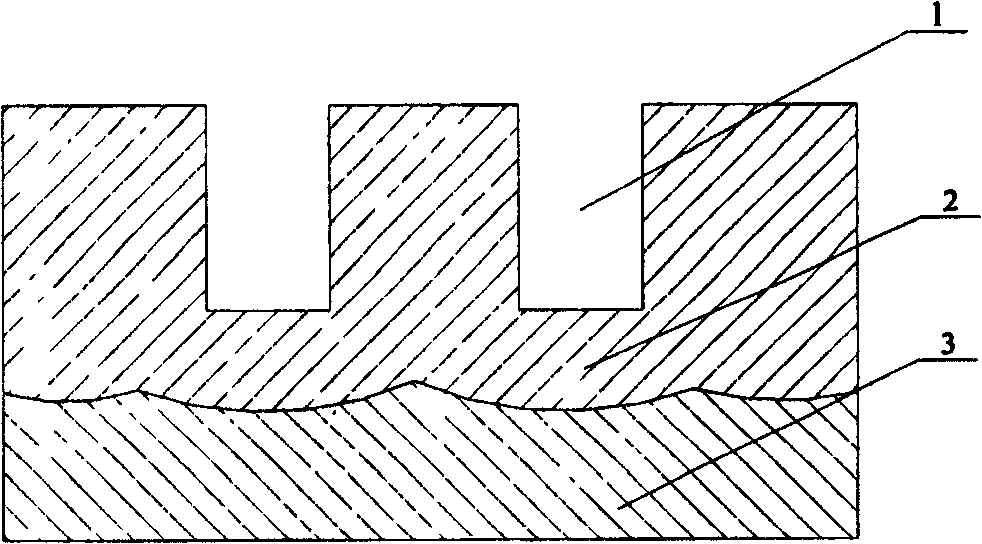 Process for preparing porous anode aluminium oxide mould of height ordered by mixed acid electrolyzing liquid