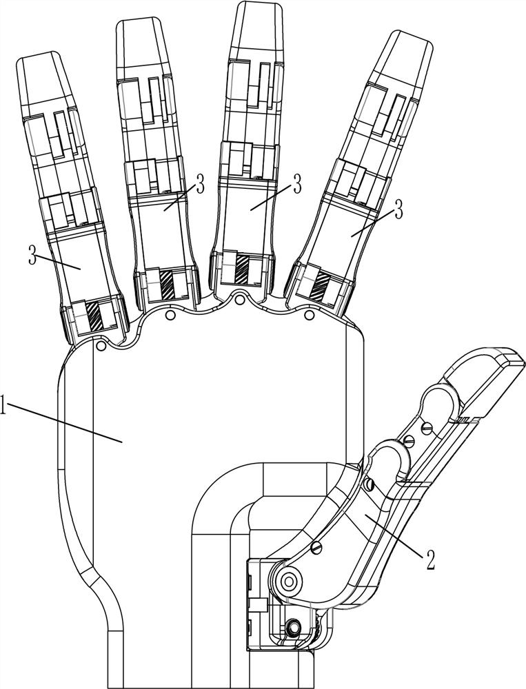 Robot multi-fingered dexterous hand