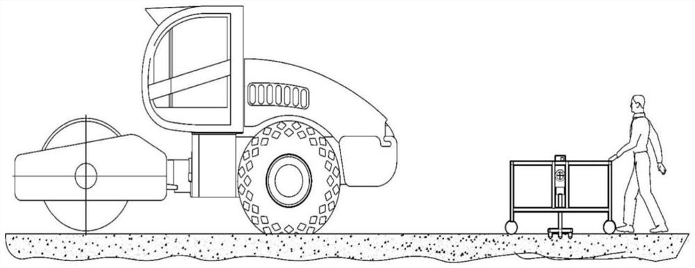 A detection method for compaction shear characteristics of asphalt mixture during construction compaction