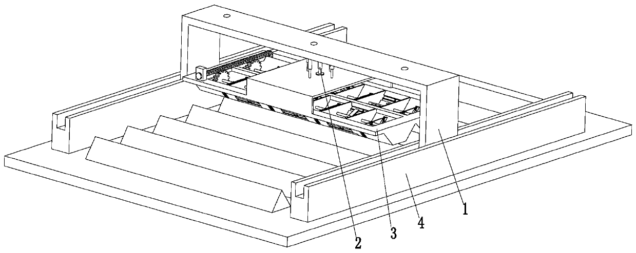 A stamping method for stamping large metal sheets