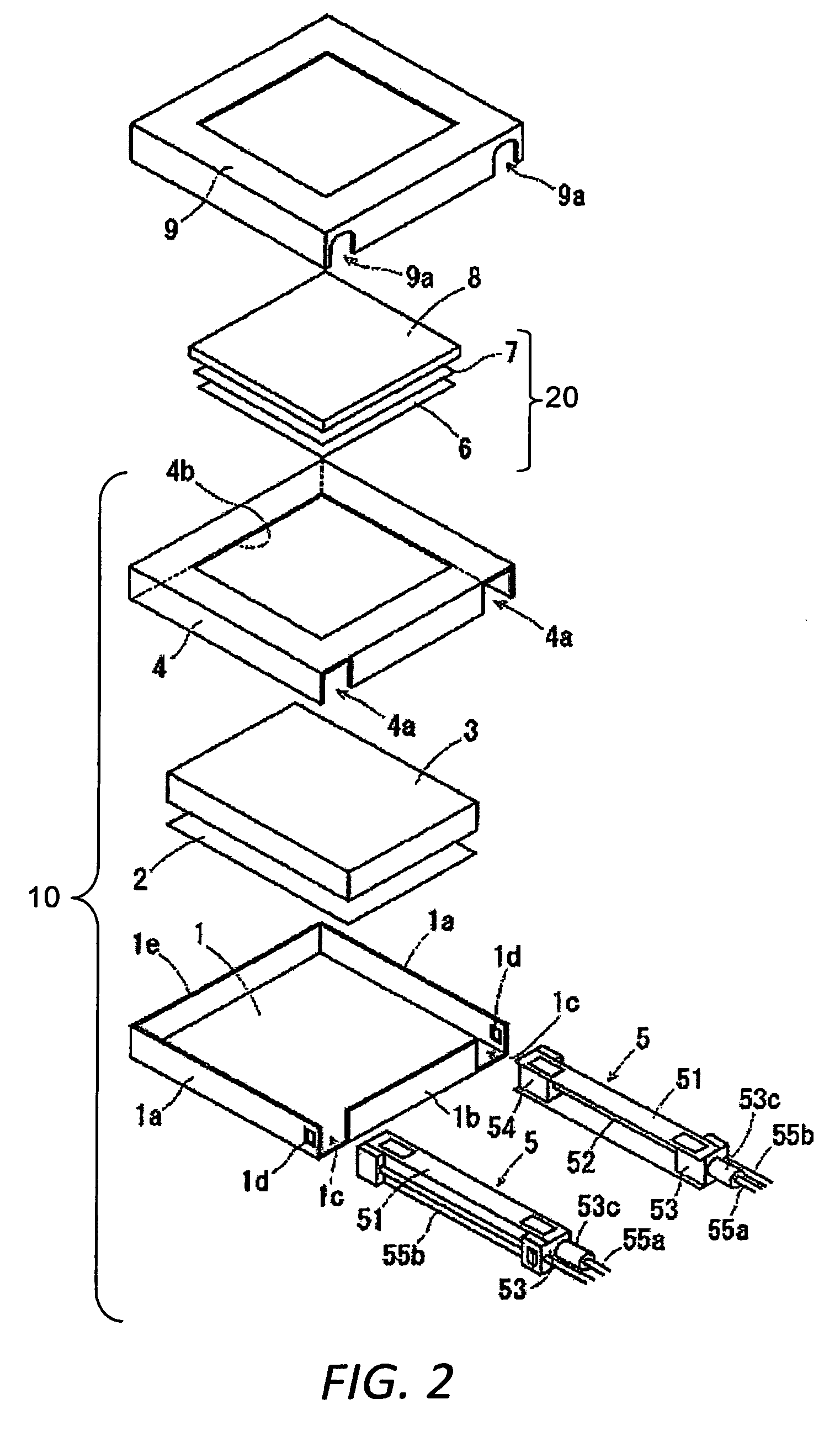 Liquid crystal module with lamp socket having slits that receive tabs of lamp reflector