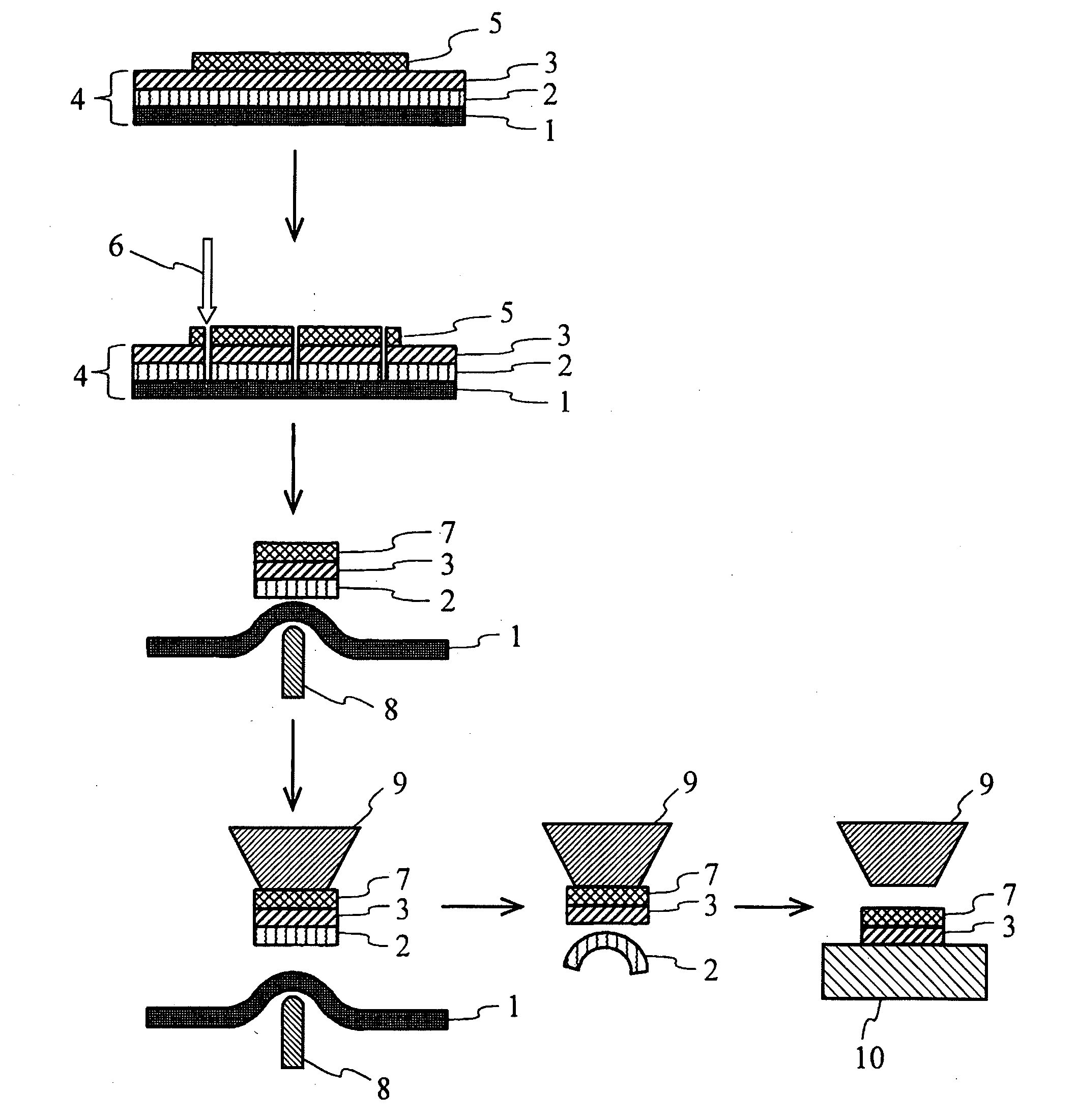 Die attach film-provided dicing tape and production process of semiconductor device