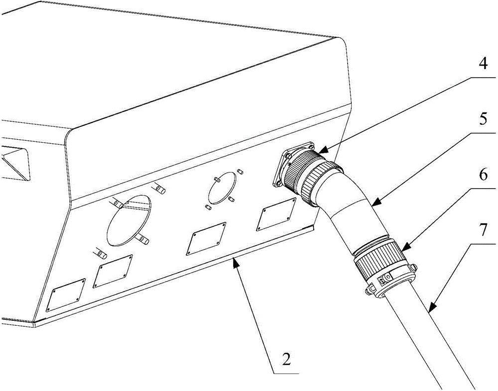 Jumper wire applied to electric locomotive vehicle