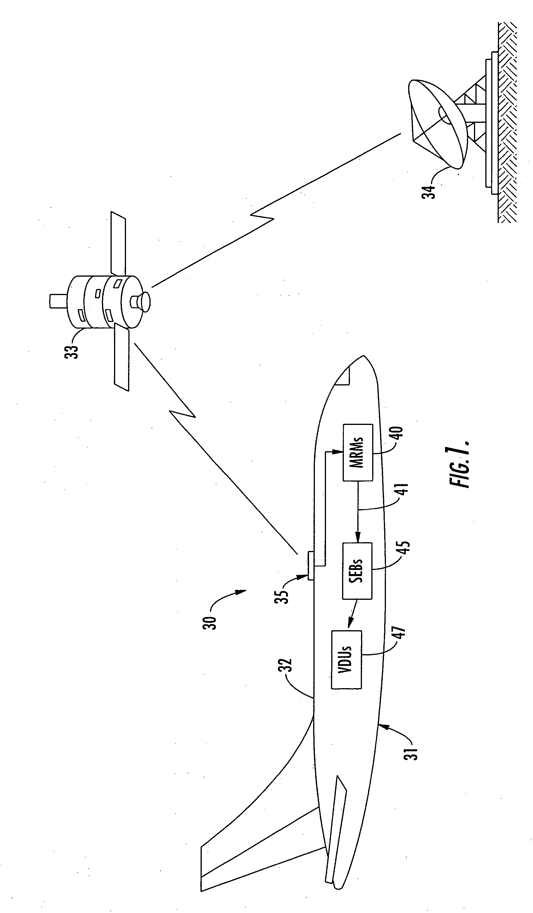 Aircraft in-flight entertainment system with a distributed memory and associated methods