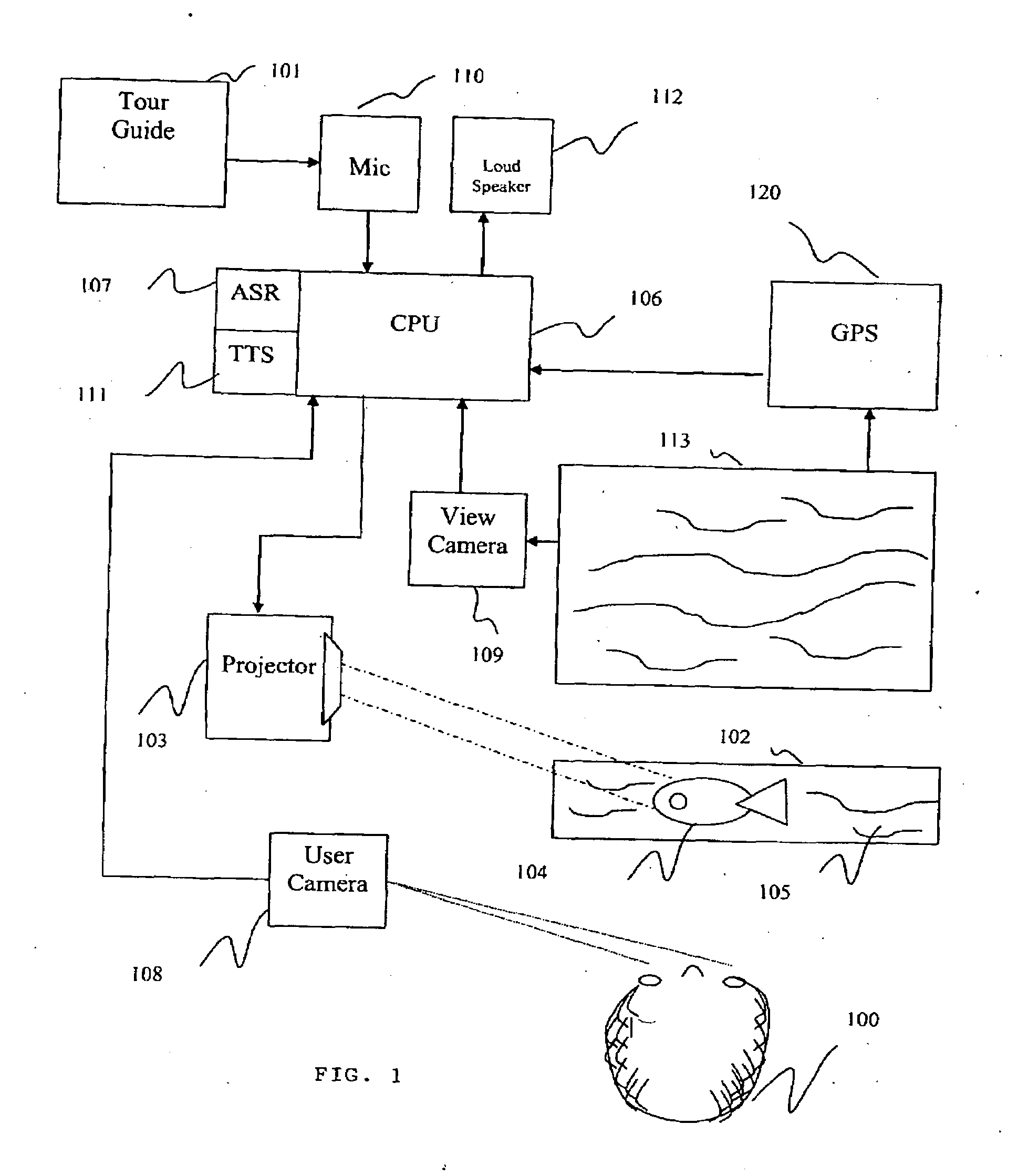 System and method for generating virtual images according to position of viewers