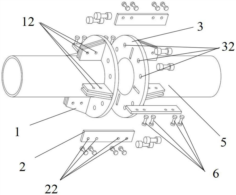 Assembly type truss joint, assembly type truss structure and assembly method