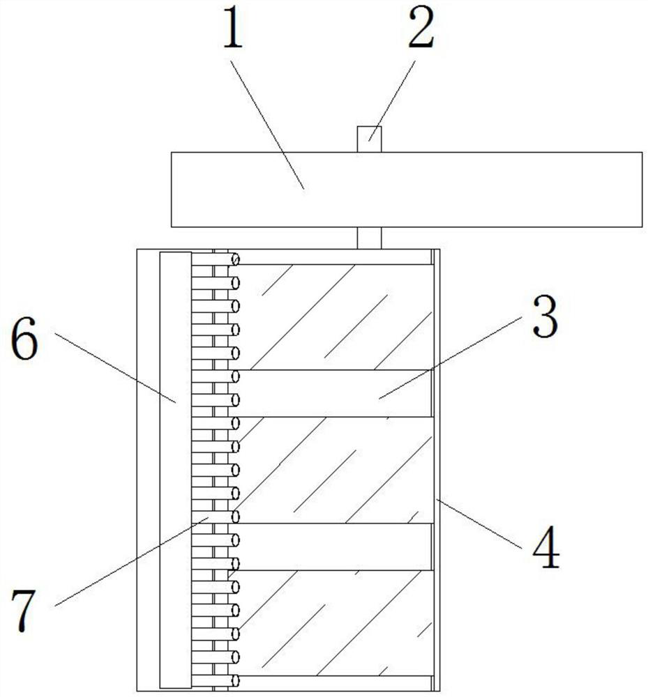 Waterfall flow type special jig for chemical etching and preparation method of ultrathin glass