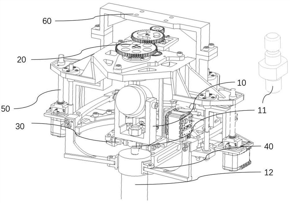 Robotic end effector and system for bolt side assembly