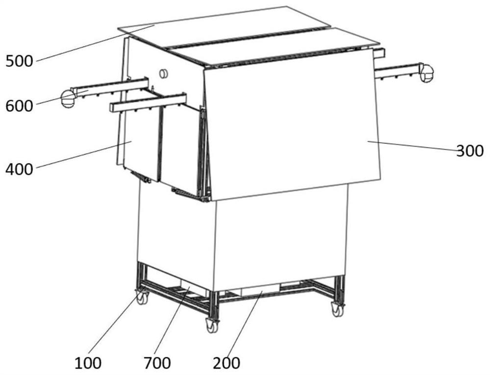 Self-powered outdoor intelligent clothes hanger