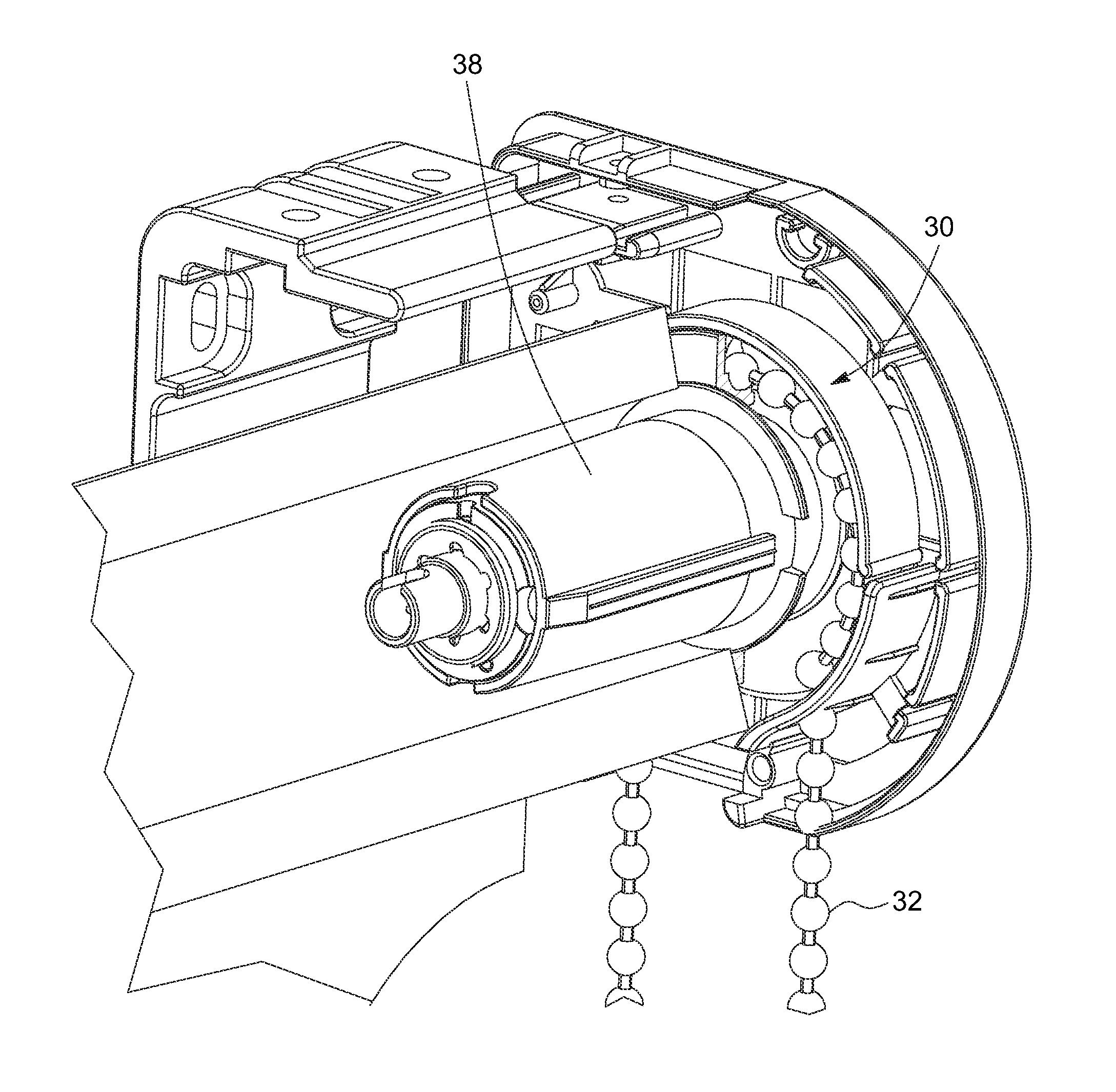 Braking mechanism for a roller shade controller, control mechanism comprising same and control handle