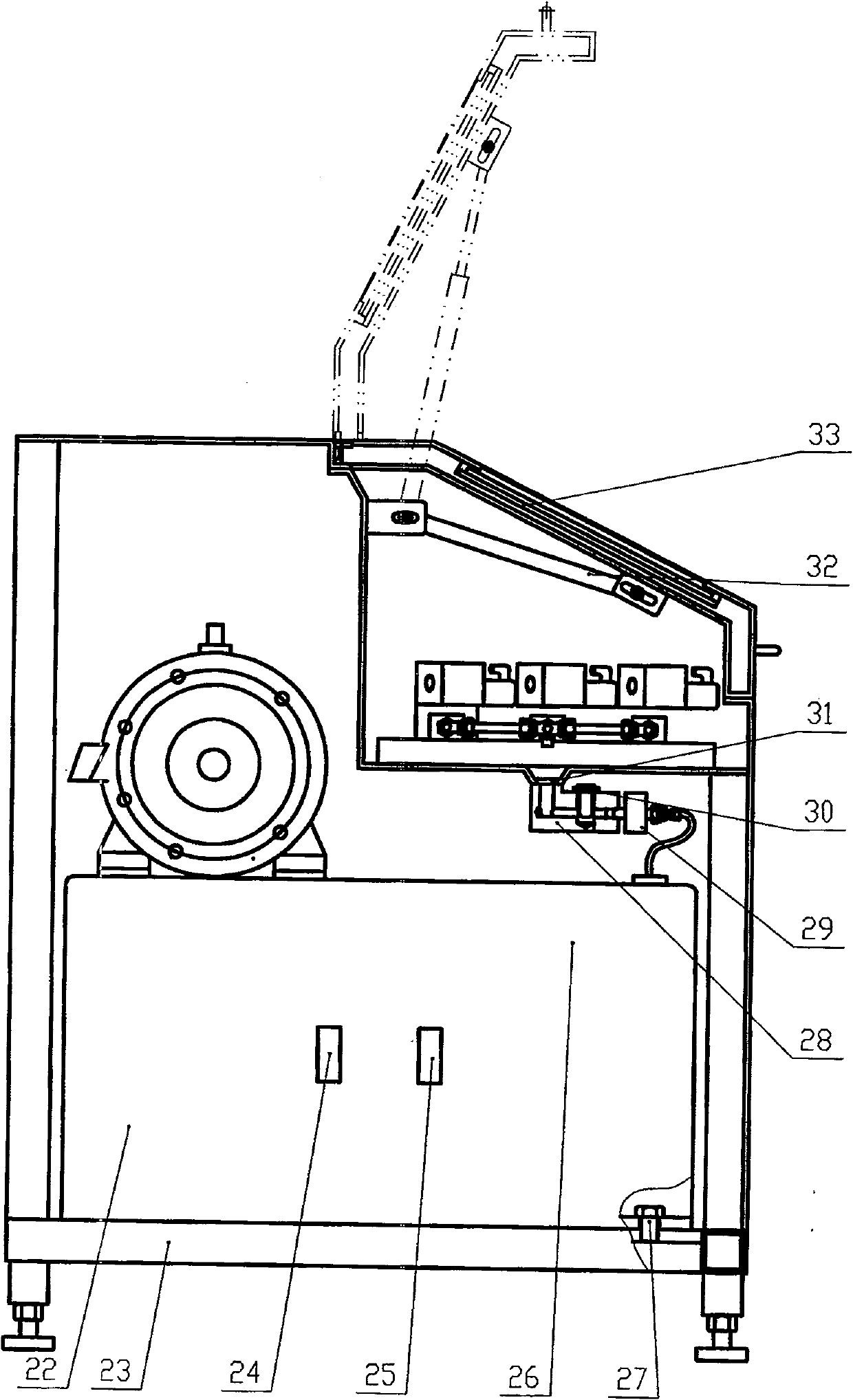 High efficiency high-pressure sensor testing machine