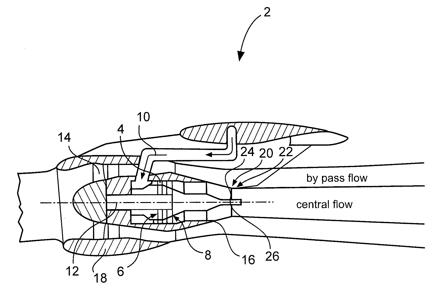 Engine simulator for wind tunnel models, method for manufacturing a heater coating on a flow-type body and use of a coating with a conductivity additive on a flow-type body