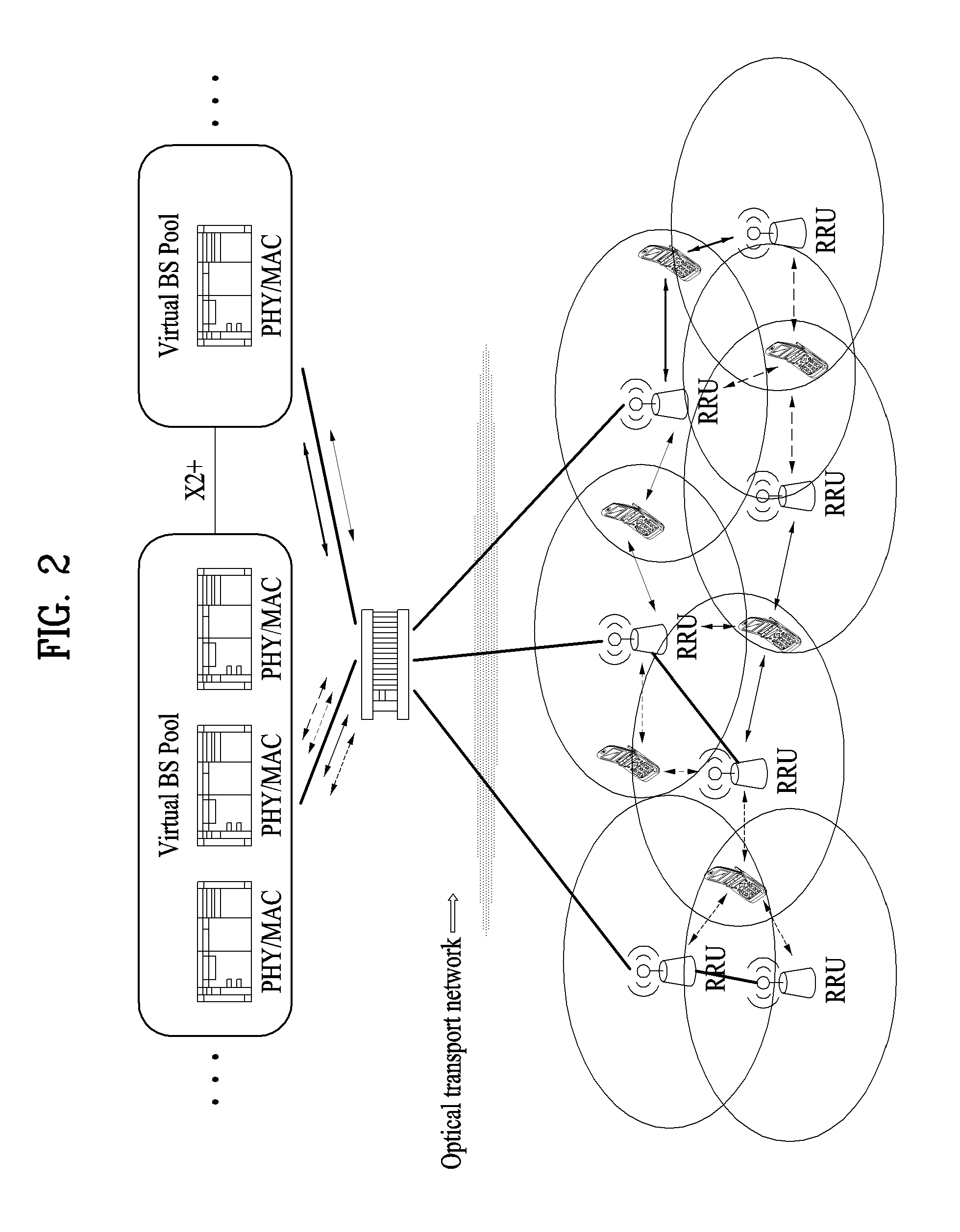 Method and apparatus for transmitting channel information report message in cloud radio access network (c-ran) environment