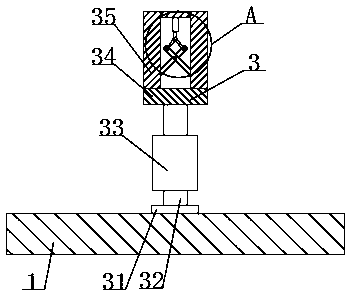 Winding device for spinning processing