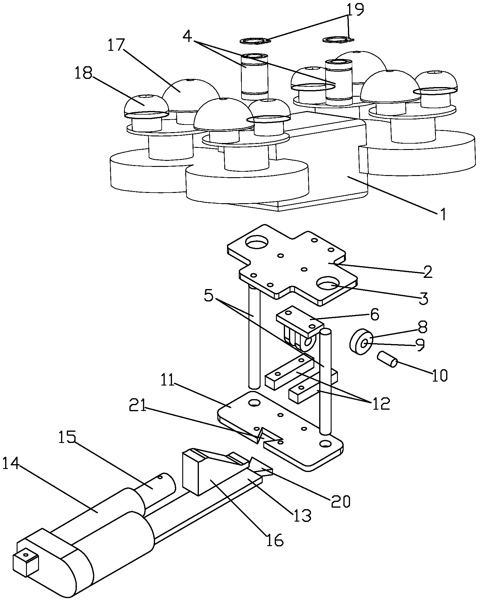 Rolling type micro-massager