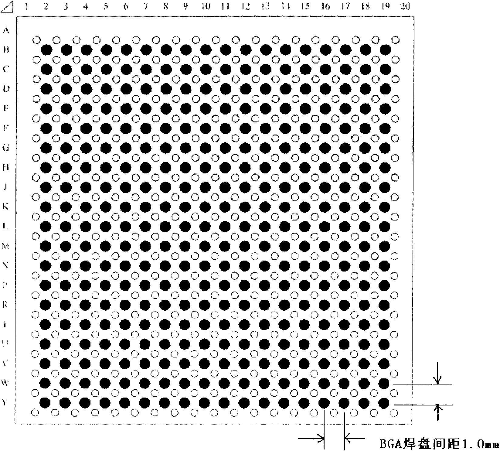 PCB encapsulation of surface patch capacitor, method thereof, PCB and equipment