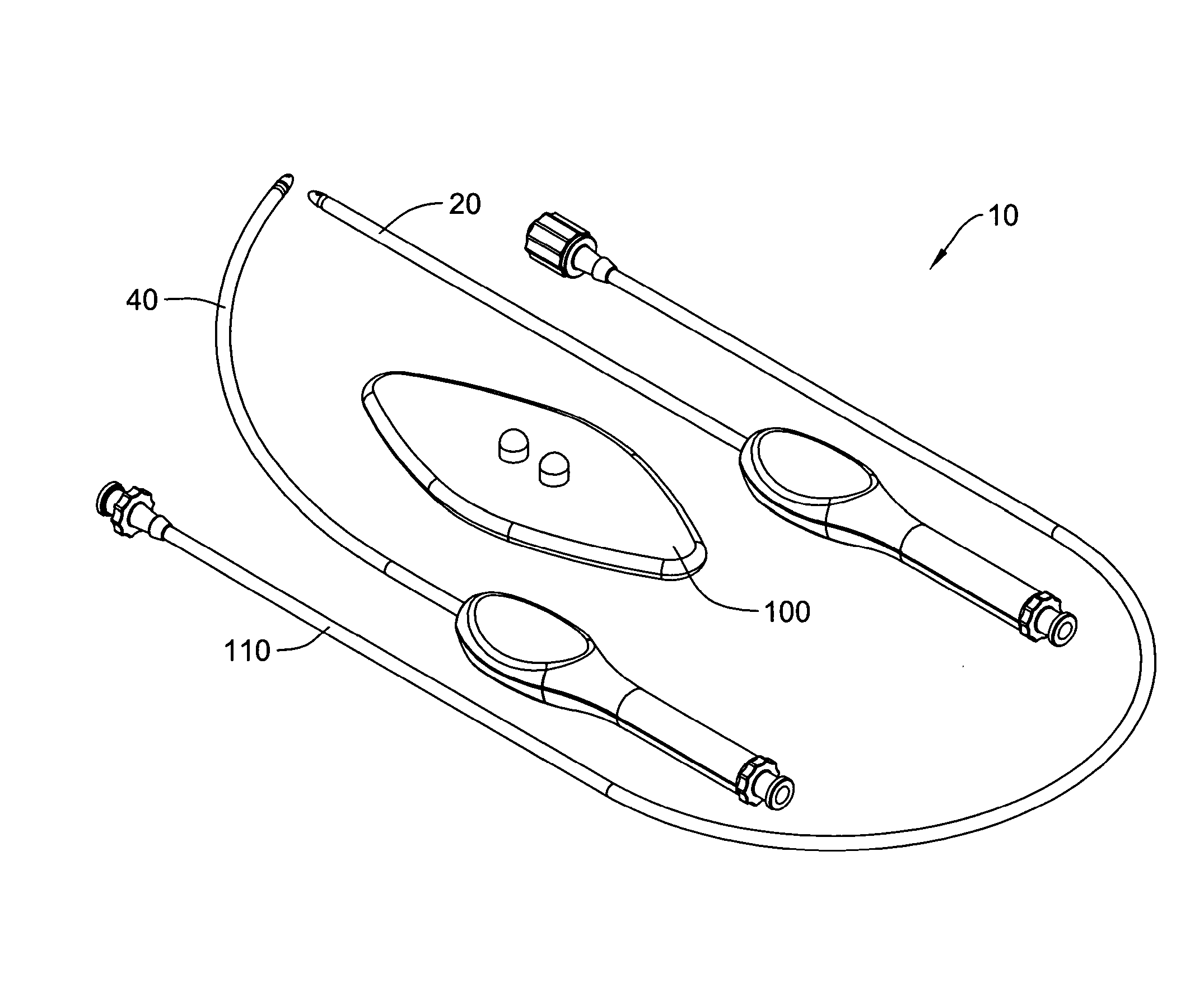 Apparatus for subcutaneous electrode insertion