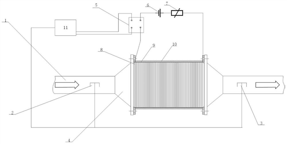 Doc rapid ignition heating device and method for diesel engine thermal management system