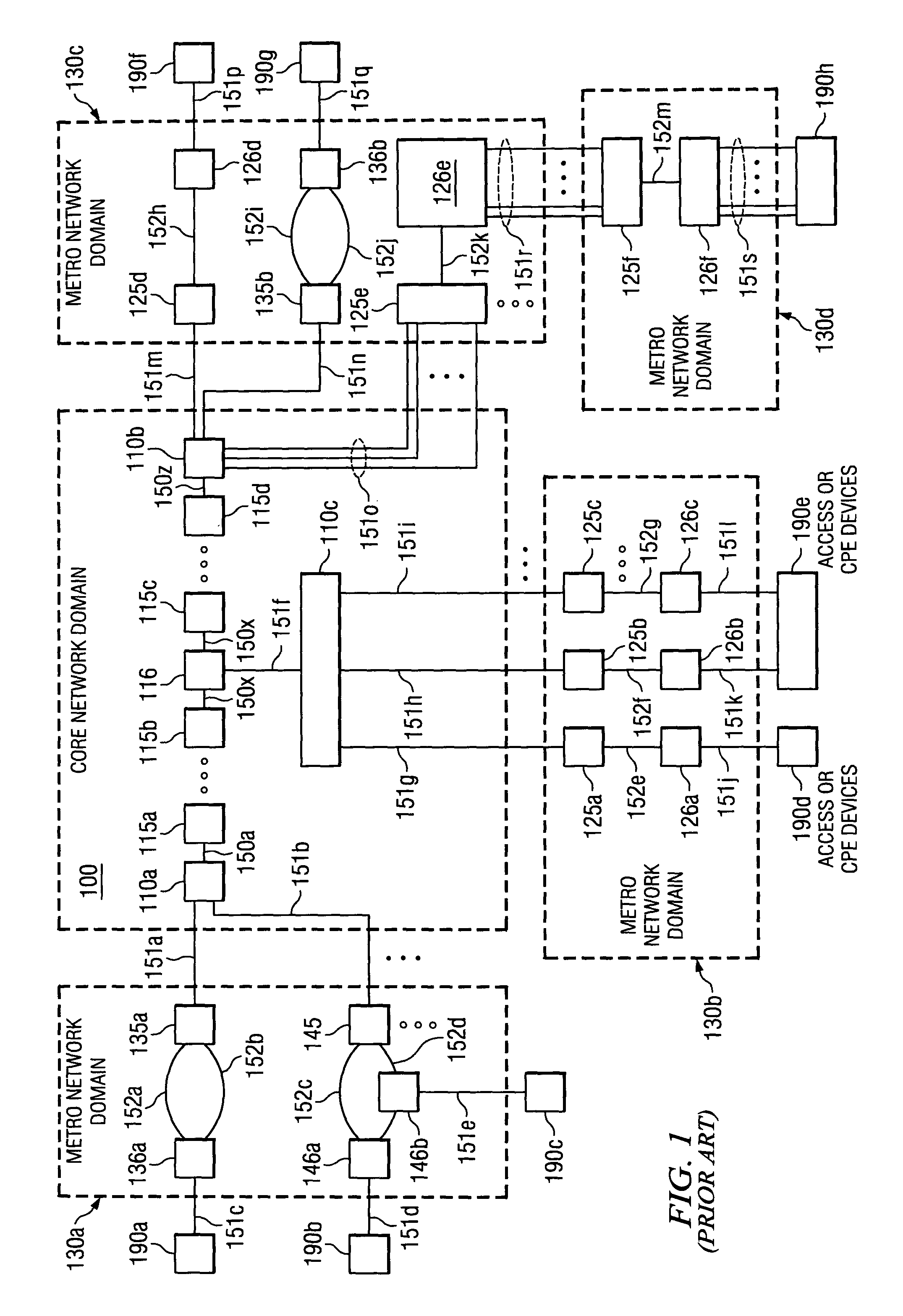 Distributed terminal optical transmission system