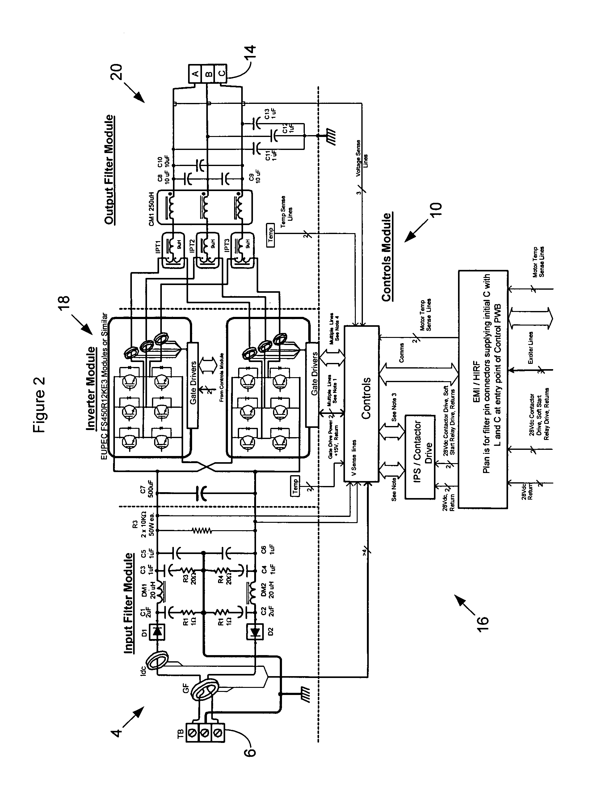 Parallel inverter motor drive with improved waveform and reduced filter requirements