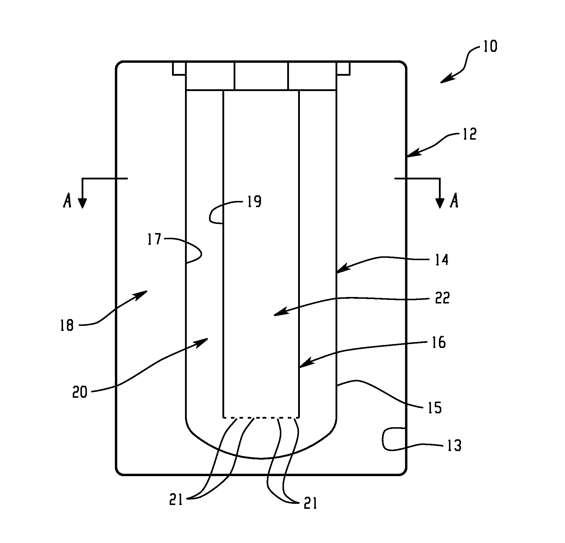 Energy storage device and associated method