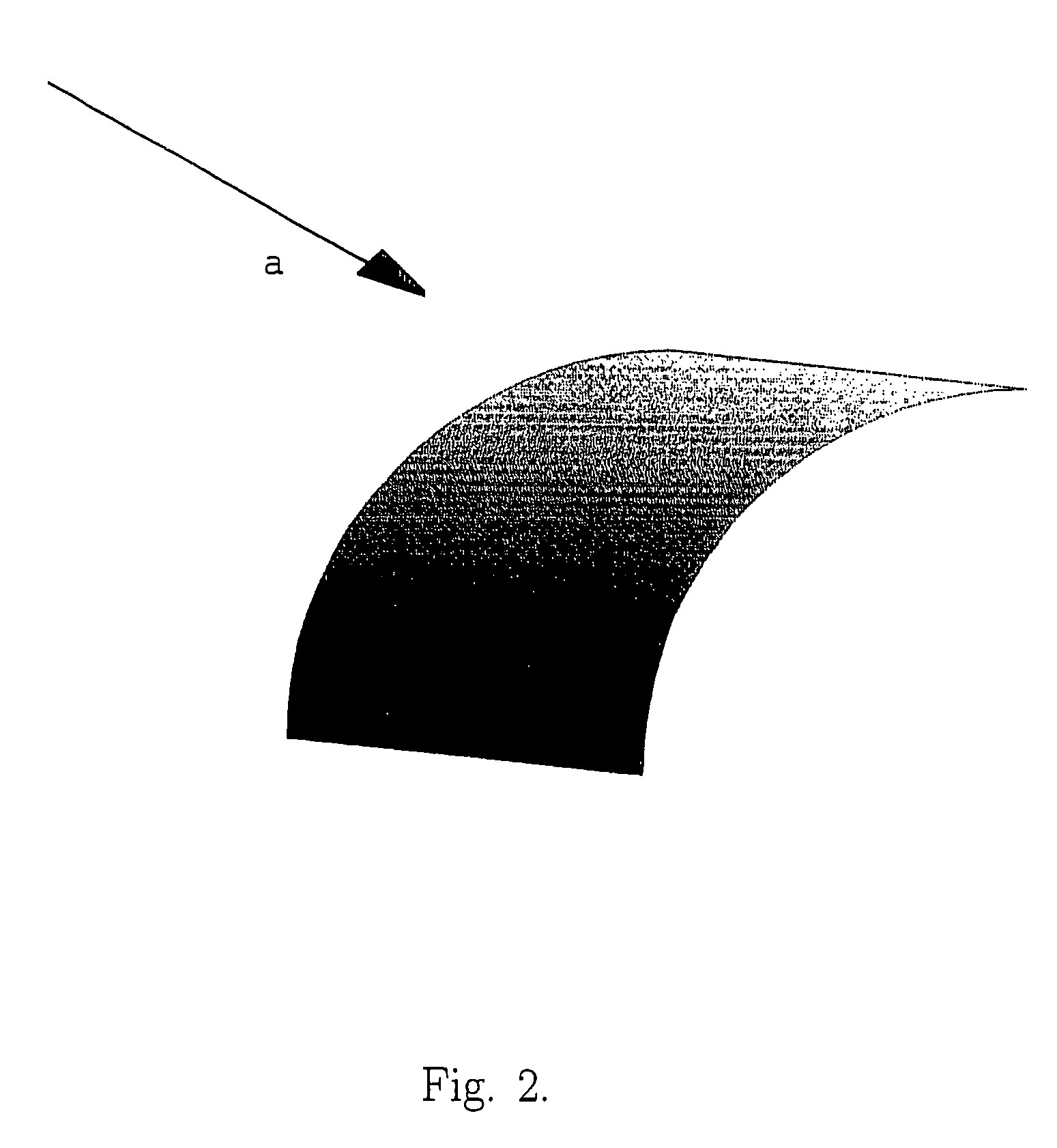 Method for the numerical simulation of a physical phenomenon with a preferential direction