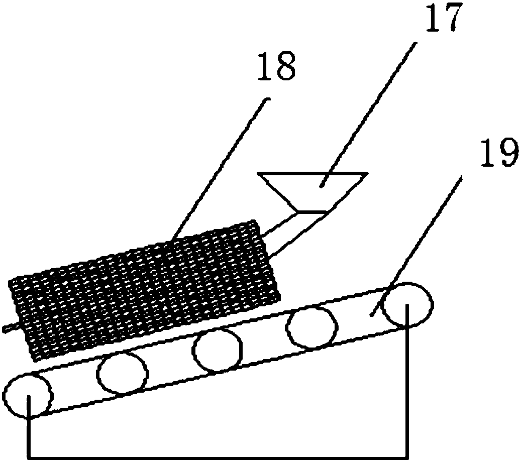 Cement soil preparation system suitable for different fluidities and soil bodies