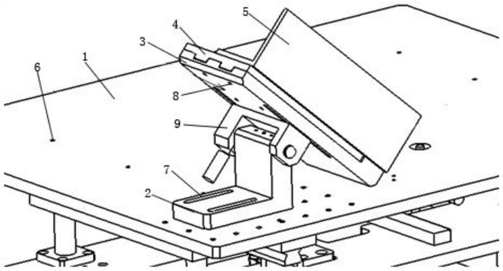 Footrest comfort verification device and evaluation method