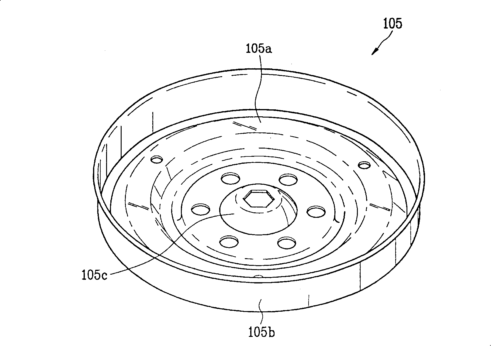 Pulley for drum washing machine