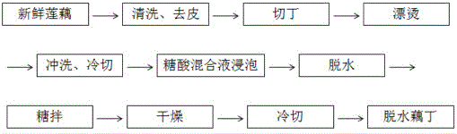 Preparation process of nutritional lotus root porridge