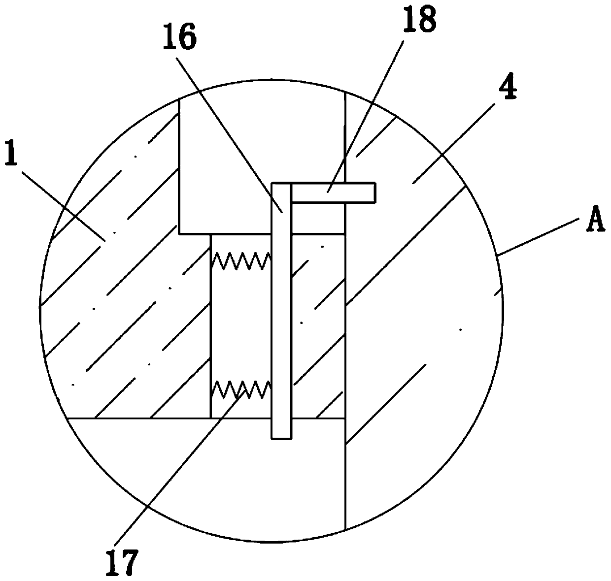 High-speed rail transformer cooling device