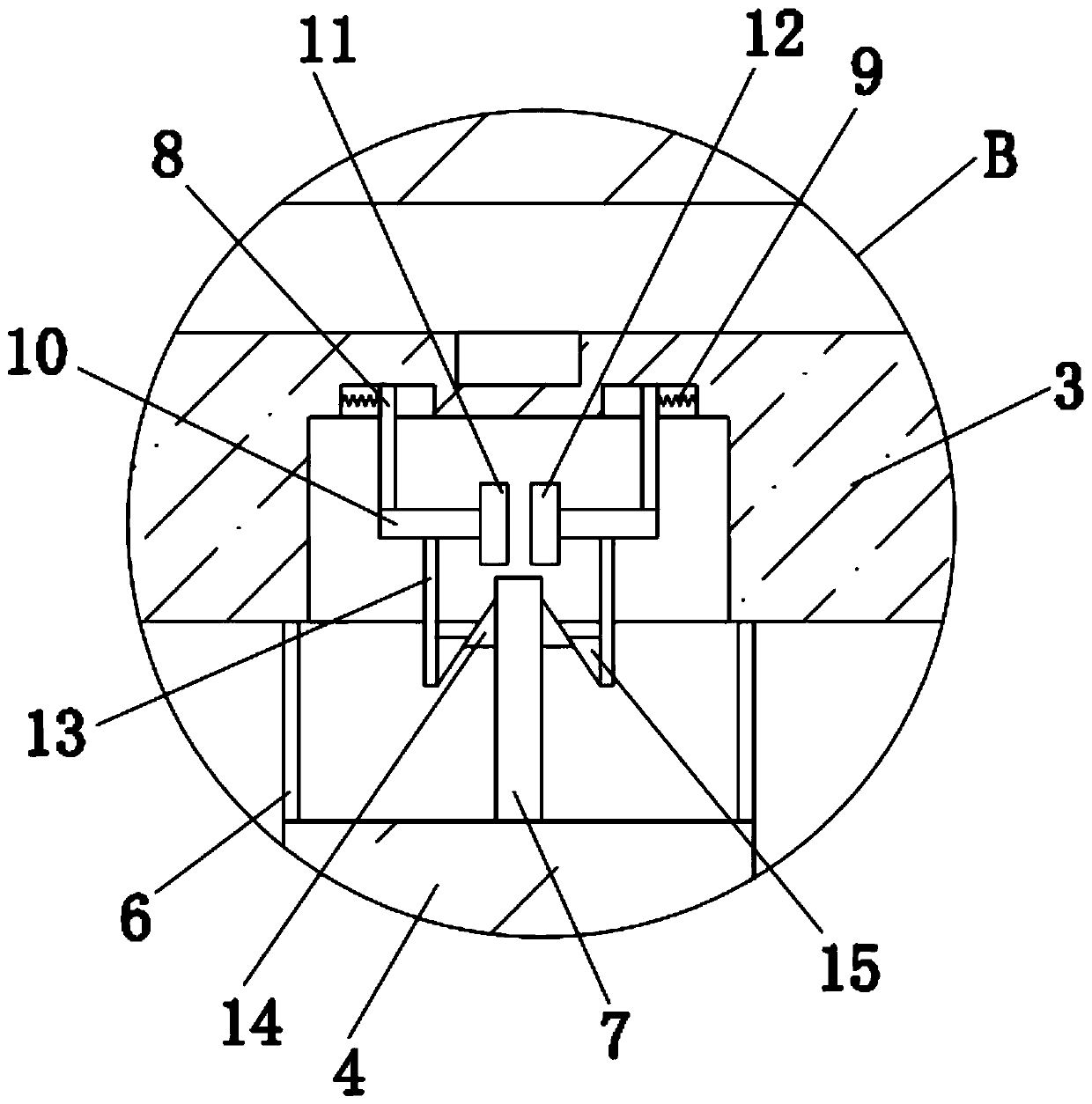 High-speed rail transformer cooling device