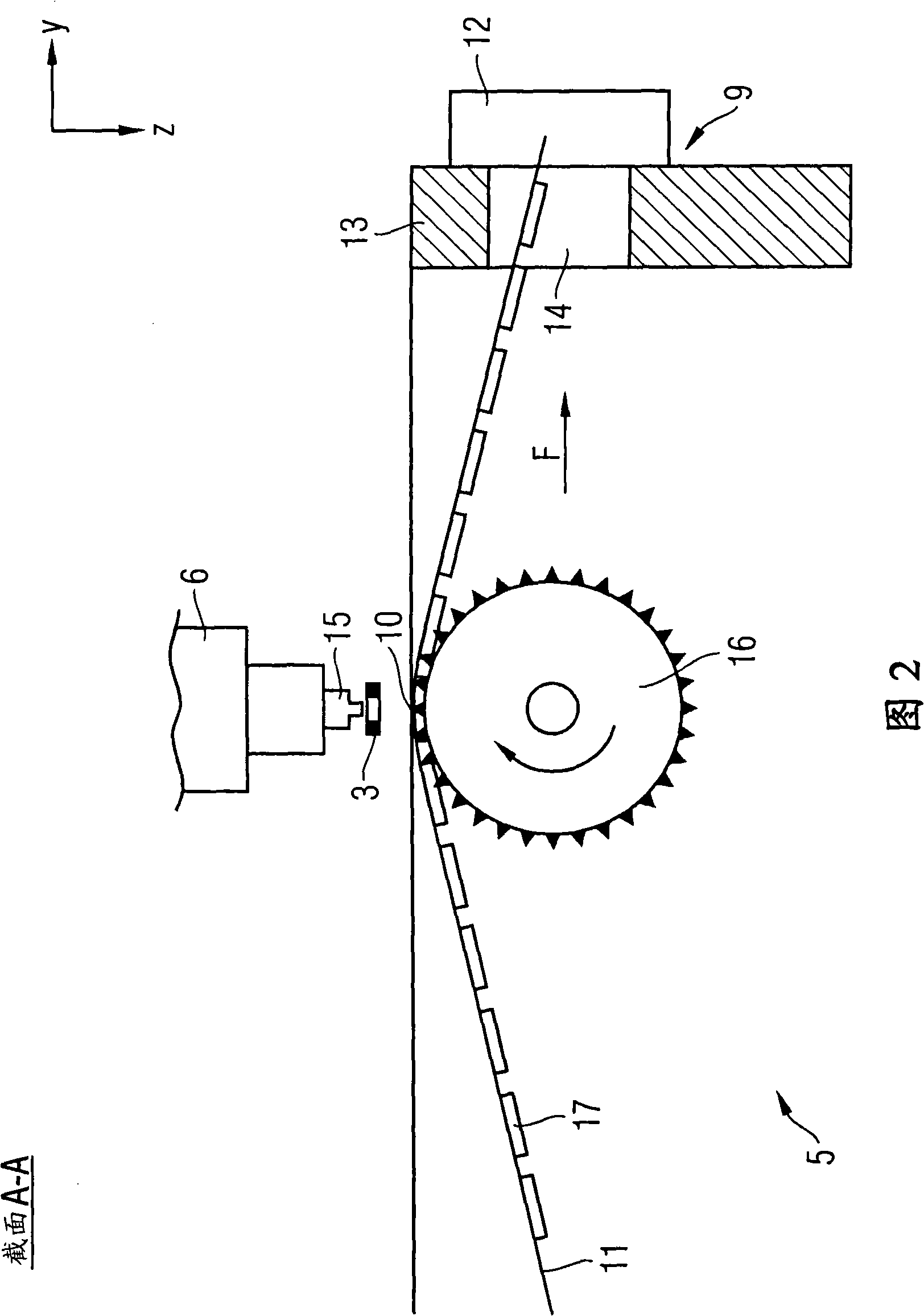 Cutting device for shortening component belts, supply device and automatic loader