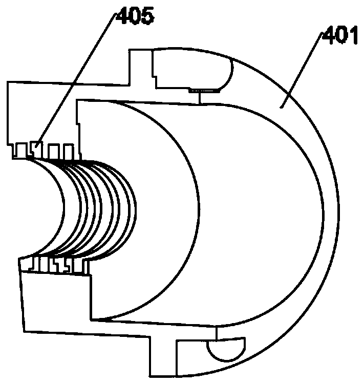 Device for improving composition of clinker phase in ball milling process