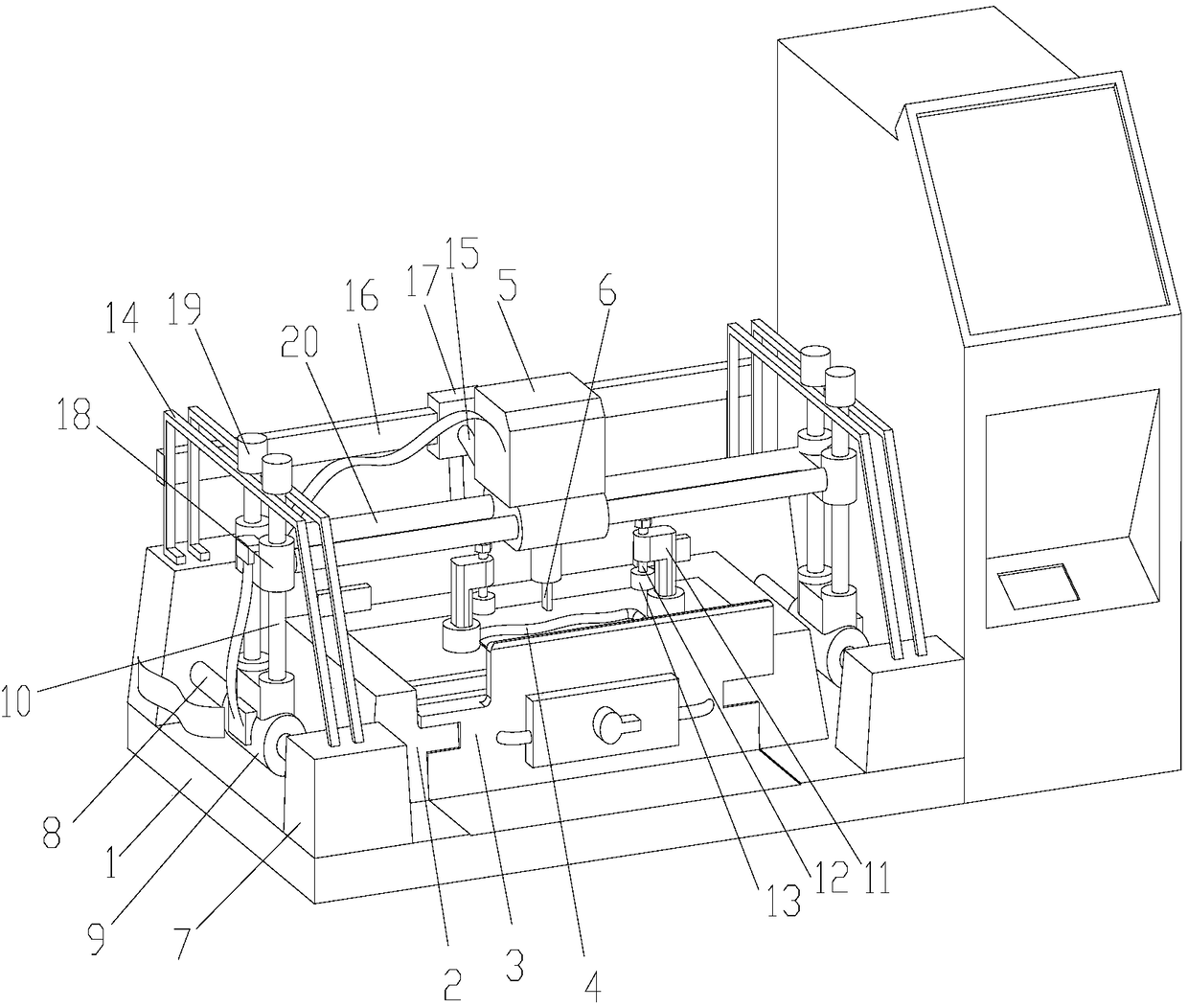 Trimming device for packaging tubes