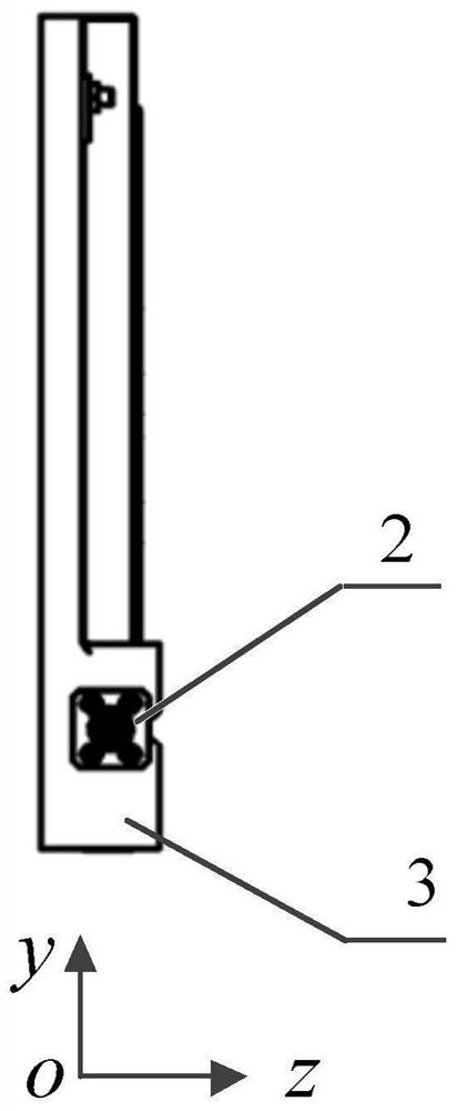 Auxiliary clamping device for airtightness detection of liquid cooling module