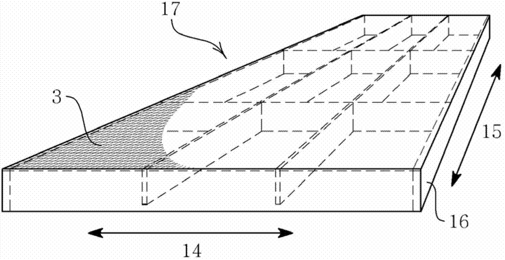Inclined mesh panel type filtering apparatus