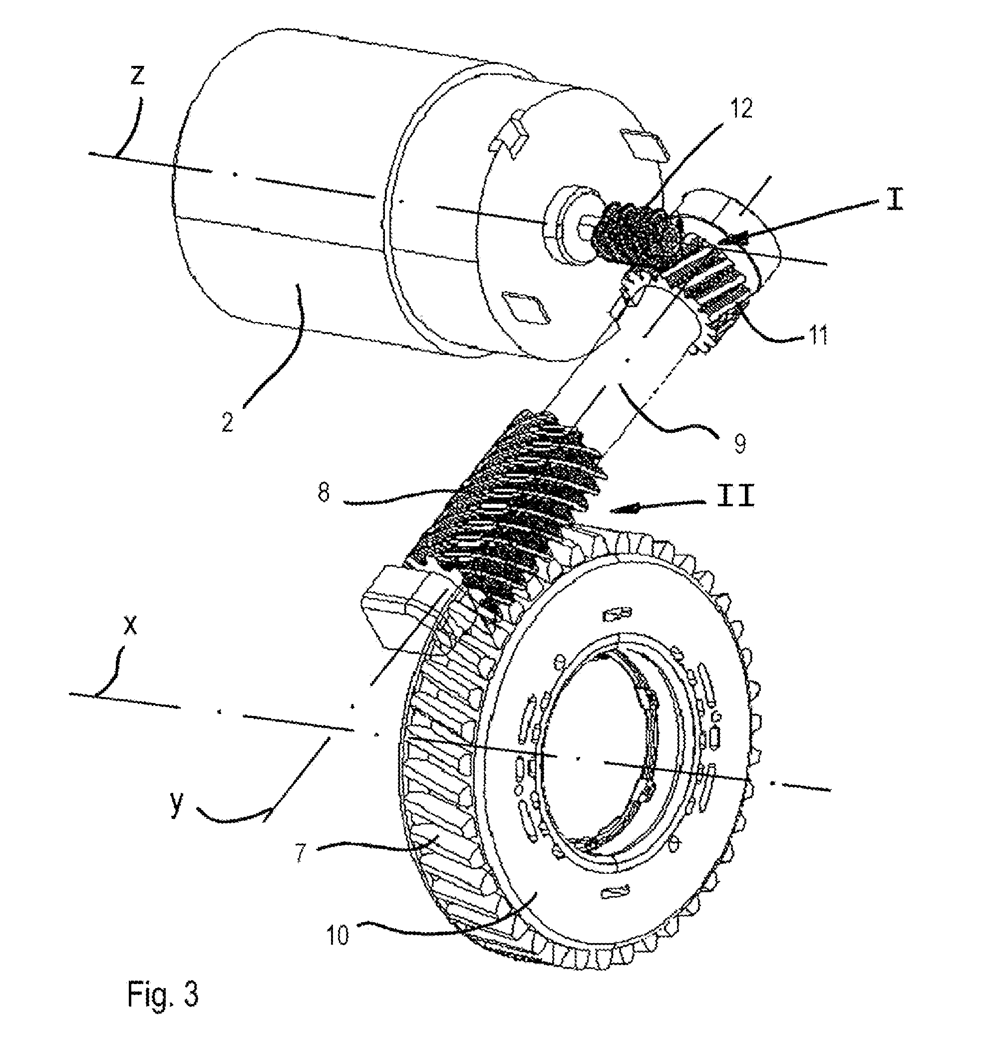 Reversible seat belt tensioner