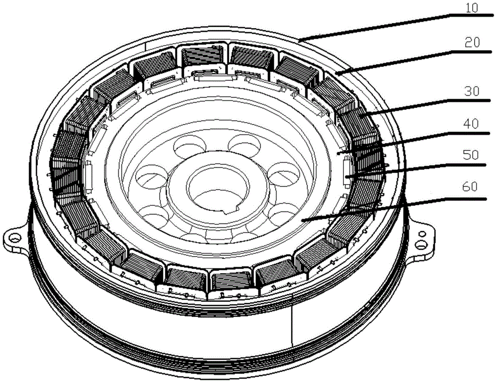 A new energy vehicle and its permanent magnet synchronous motor