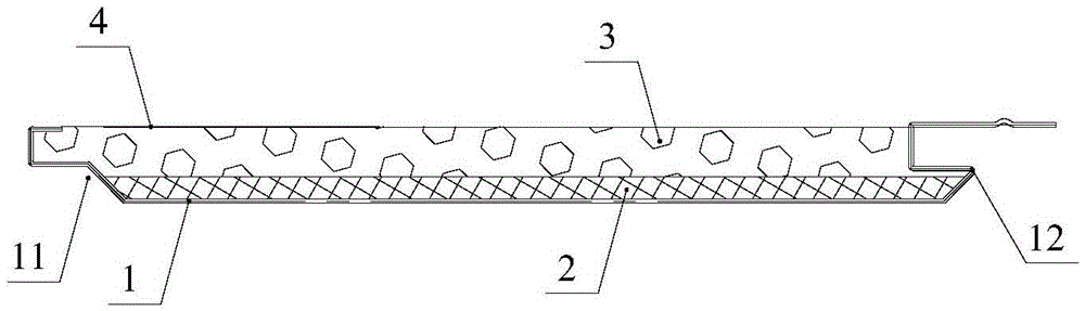 Environment-friendly and impact-resistant composite decoration plate and manufacturing method thereof