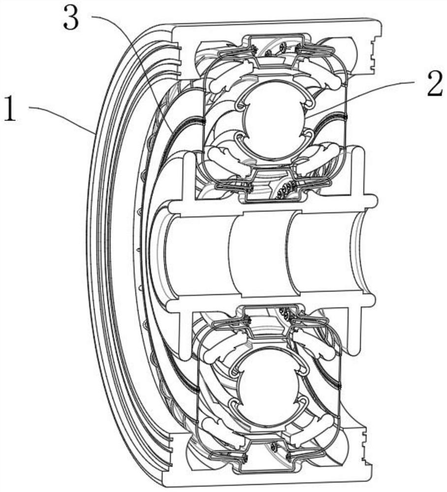 Bearing for mechanical equipment