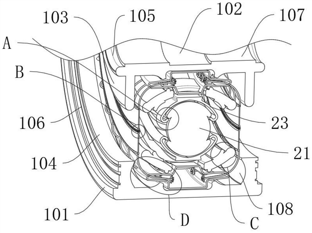 Bearing for mechanical equipment