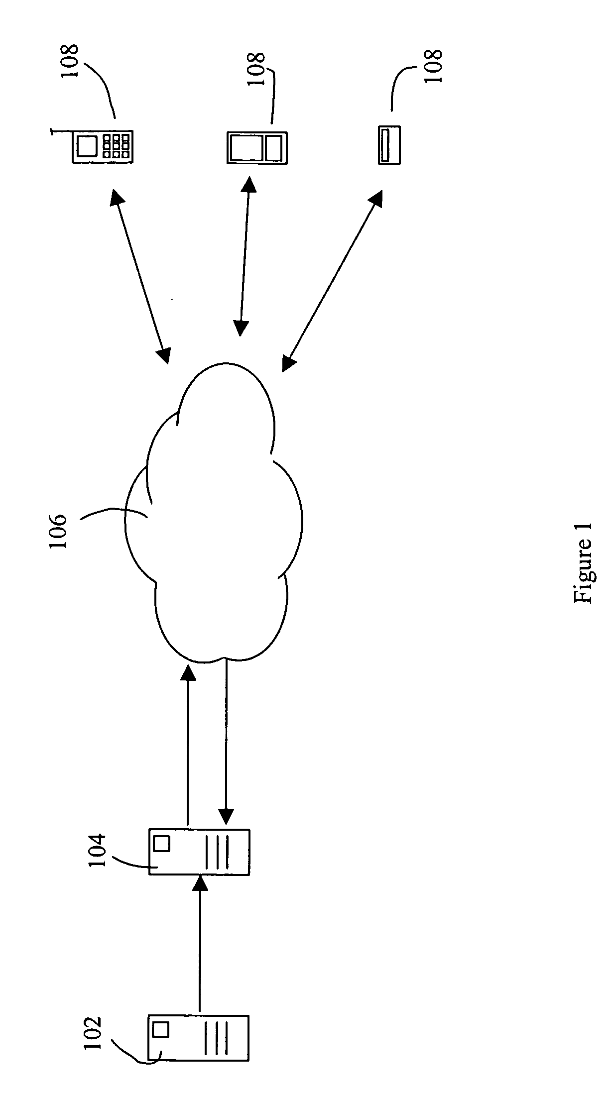 System and method for managing data to be pushed to a wireless device when the device may be outside of a coverage range