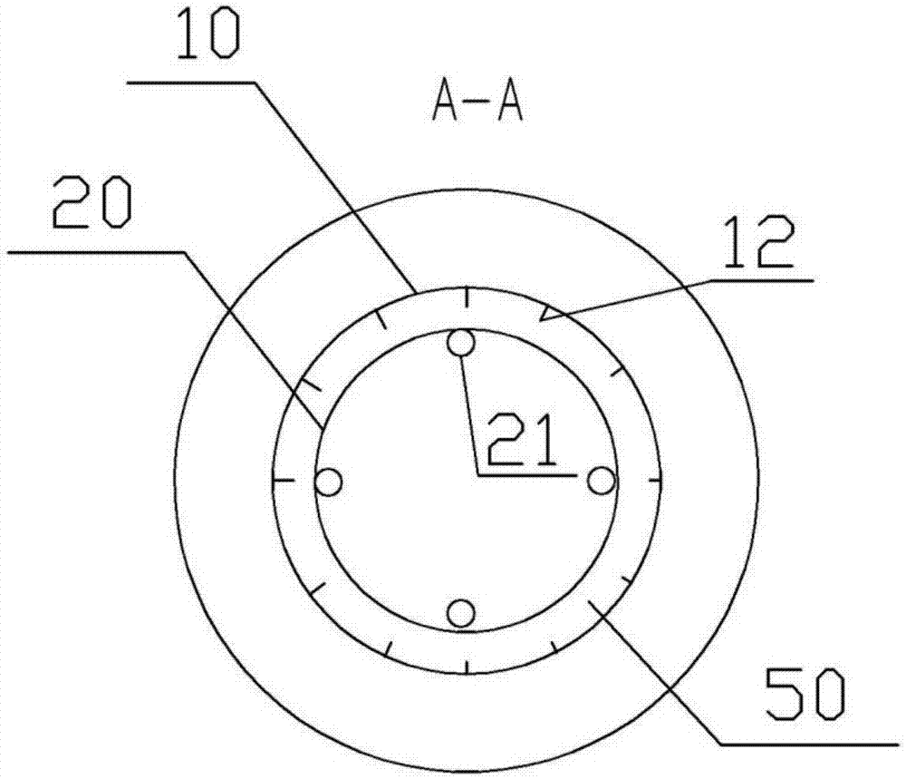 Liquid-cooling type coiling and uncoiling device