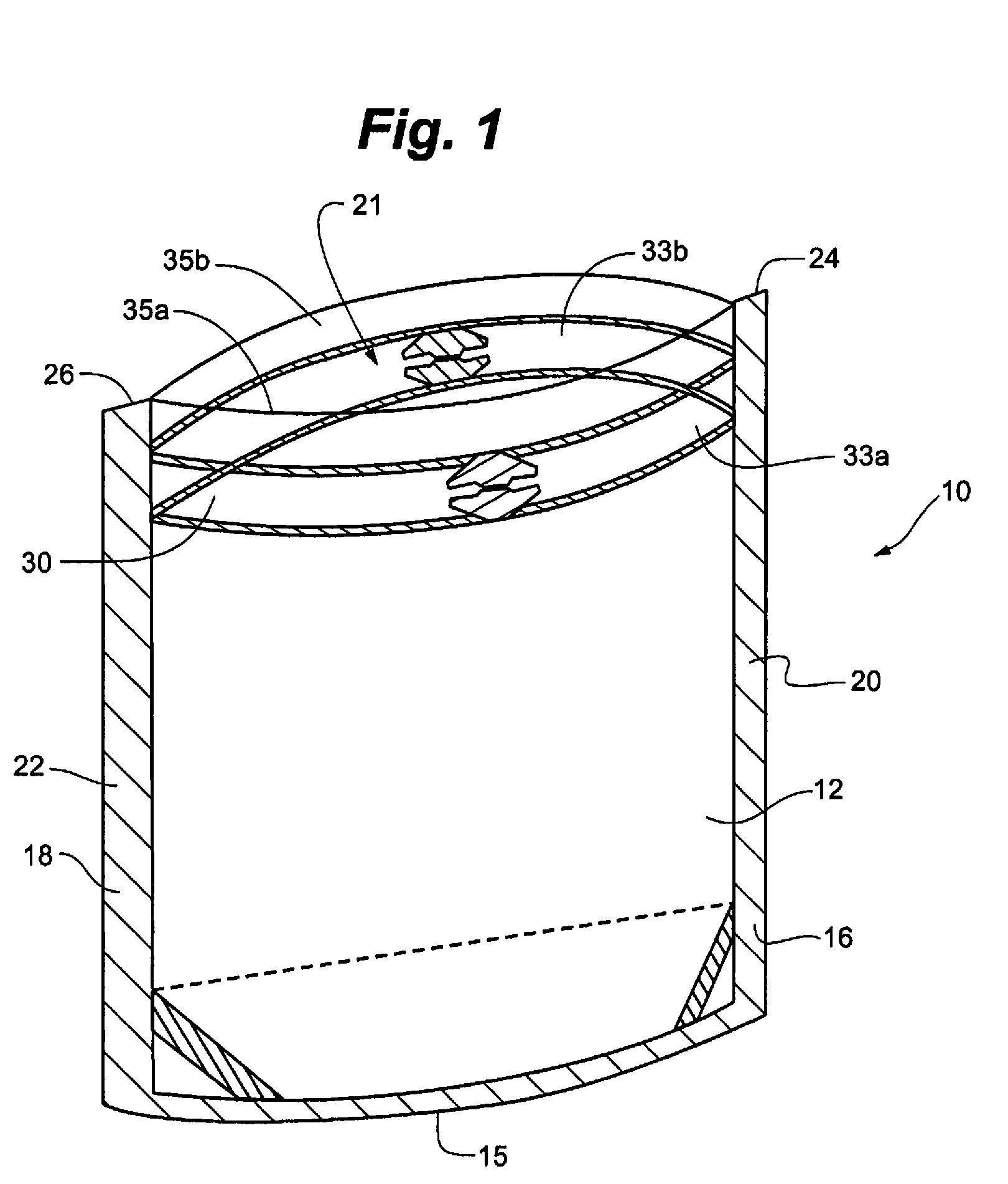 Package having a fluid actuated closure