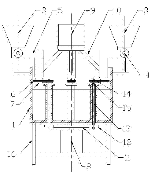 Fish ball forming machine