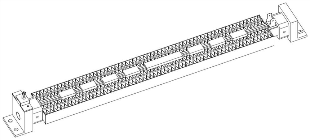 PTC electric heater, heating device and method for adjusting heating capacity of PTC electric heater