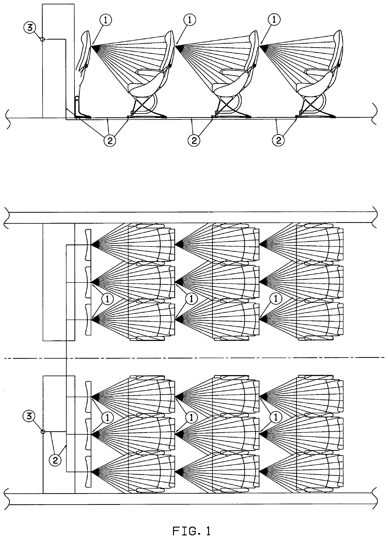 Embedded ultraviolet disinfection of aircraft interiors