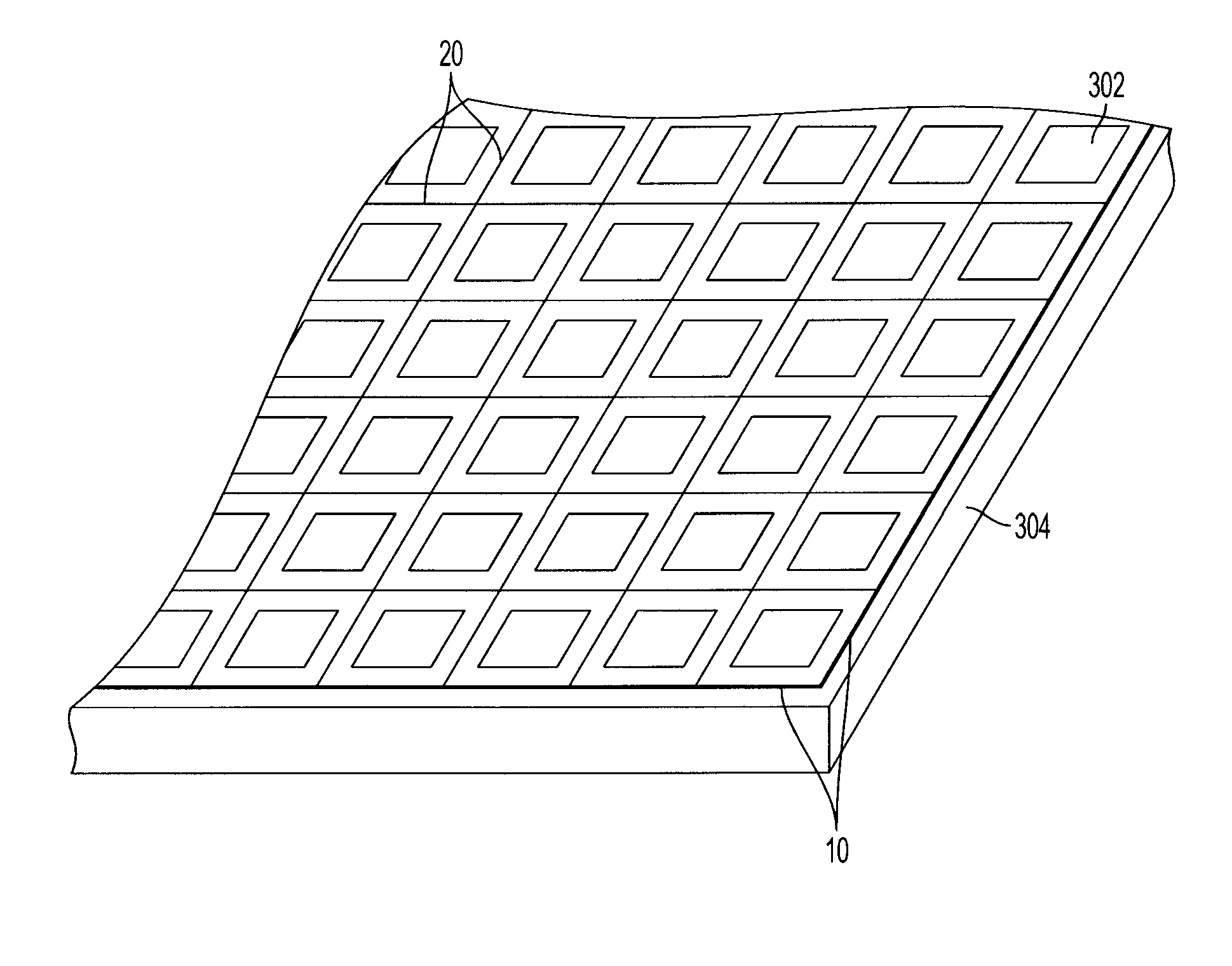 Method of fabricating patterned CZT and CdTe devices